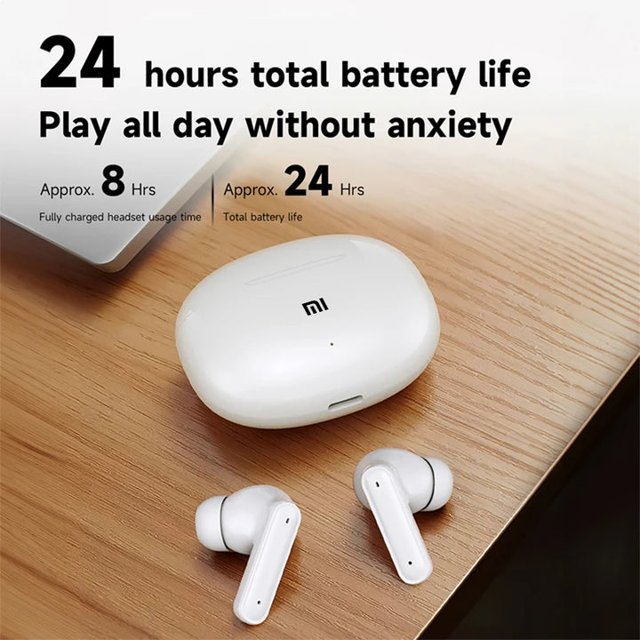 Xiaomi ANC TWS Bluetooth5.3 Earphones T80S Wireless Active Noise Cancelling Mijia Headphones Stereo Sound Gaming Headset Earbuds