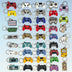 1PCS PVC new keychains Individual game machine key ring mini cartoon Gamepad Joystick fit boy schoolbag trinket birthday gifts